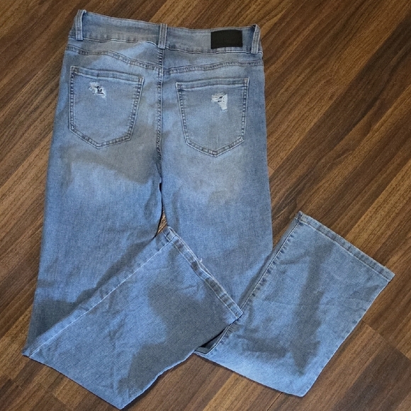 BCBGeneration Blue Denim Mid Rise Bootcut Jeans Size 9/29 - Picture 5 of 5